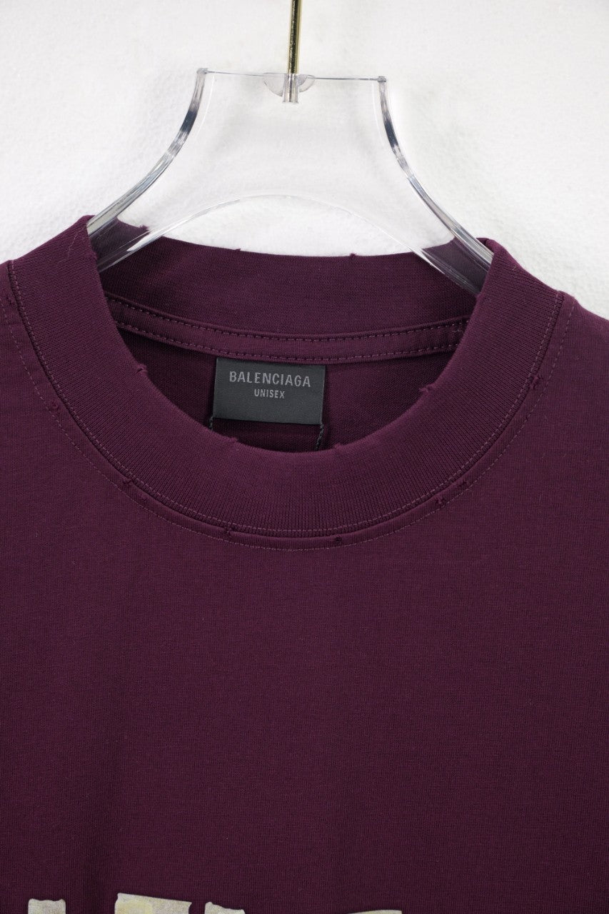 B Paris Tape Graphic Cotton T-Shirt