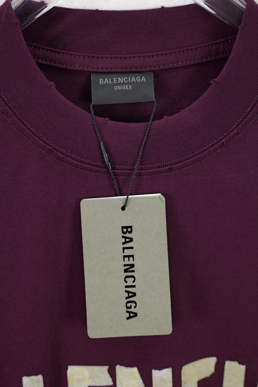 B Paris Tape Graphic Cotton T-Shirt