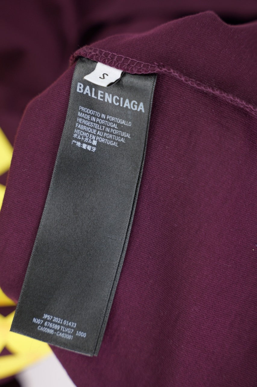 B Paris Tape Graphic Cotton T-Shirt