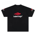 B- Letter Embroidery Oversized T-Shirt