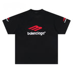 B- Letter Embroidery Oversized T-Shirt