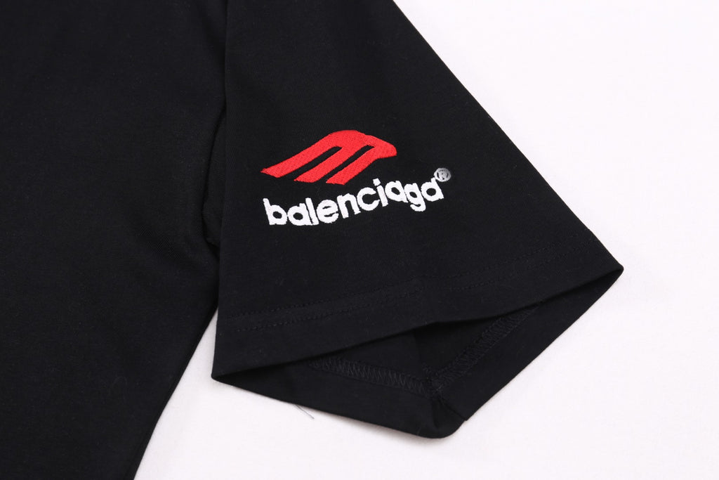 B- Letter Embroidery Oversized T-Shirt