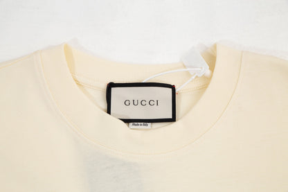“Firenzc 1921” Double-G Print Short Sleeve T-Shirt