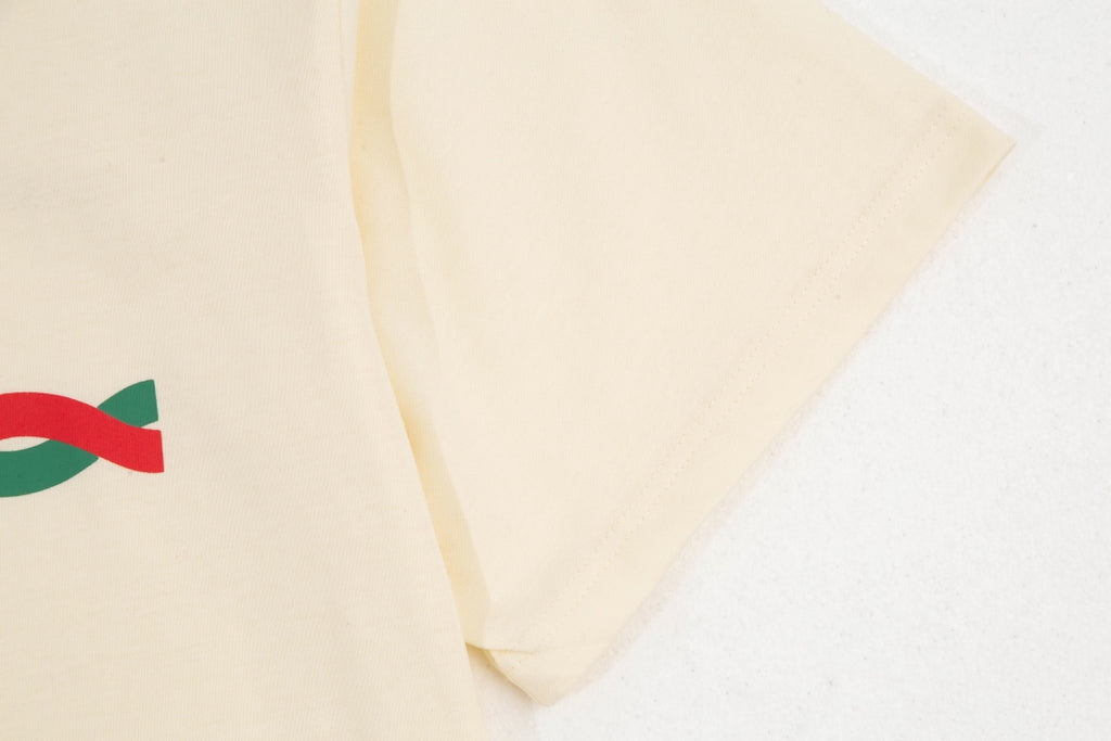 “Firenzc 1921” Double-G Print Short Sleeve T-Shirt