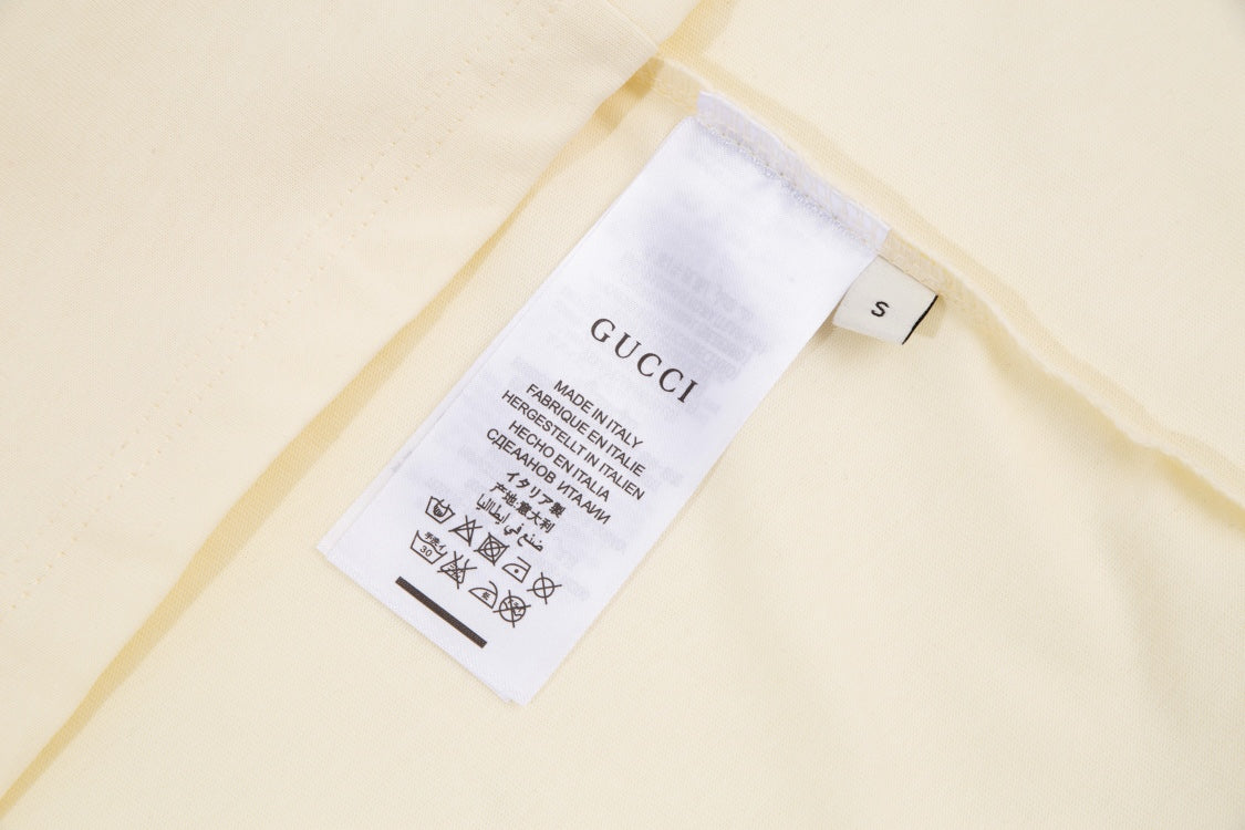 “Firenzc 1921” Double-G Print Short Sleeve T-Shirt