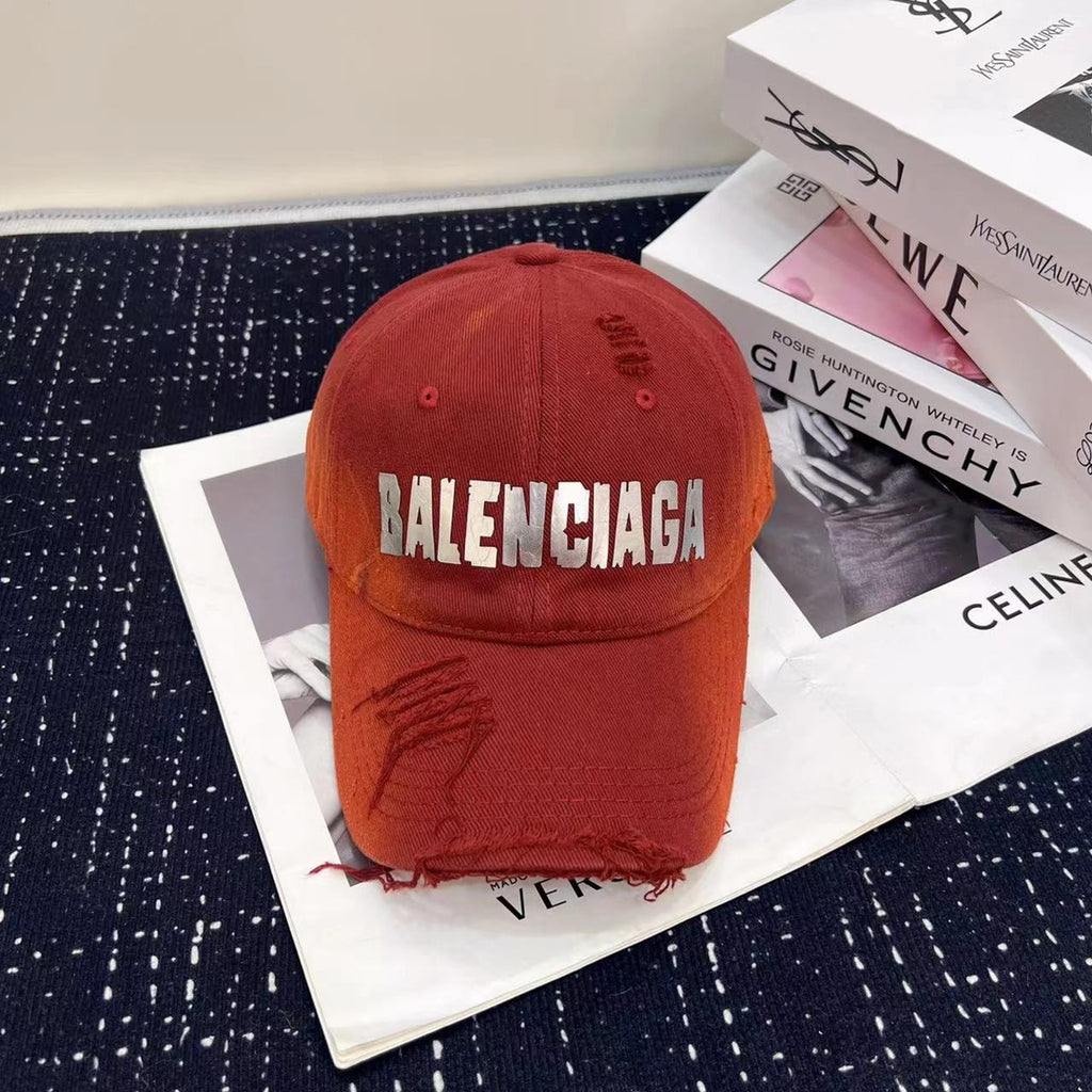 Washed Cotton Distressed Baseball Cap