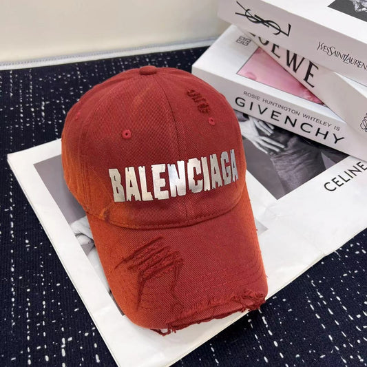 Washed Cotton Distressed Baseball Cap