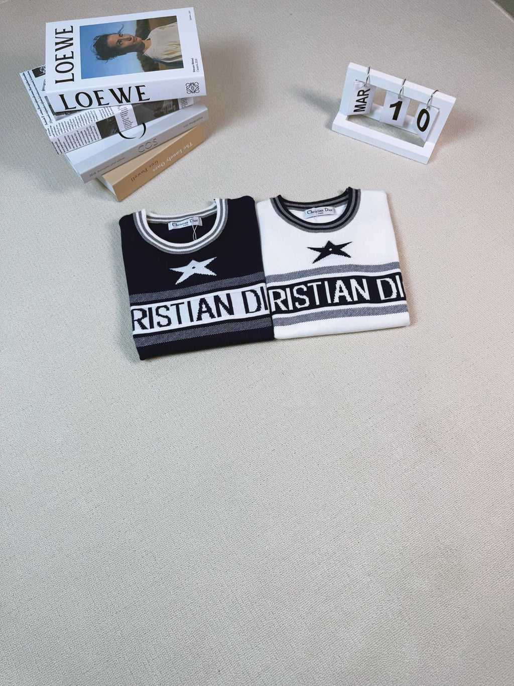 D-Spring Jacquard Knit Logo T-Shirt