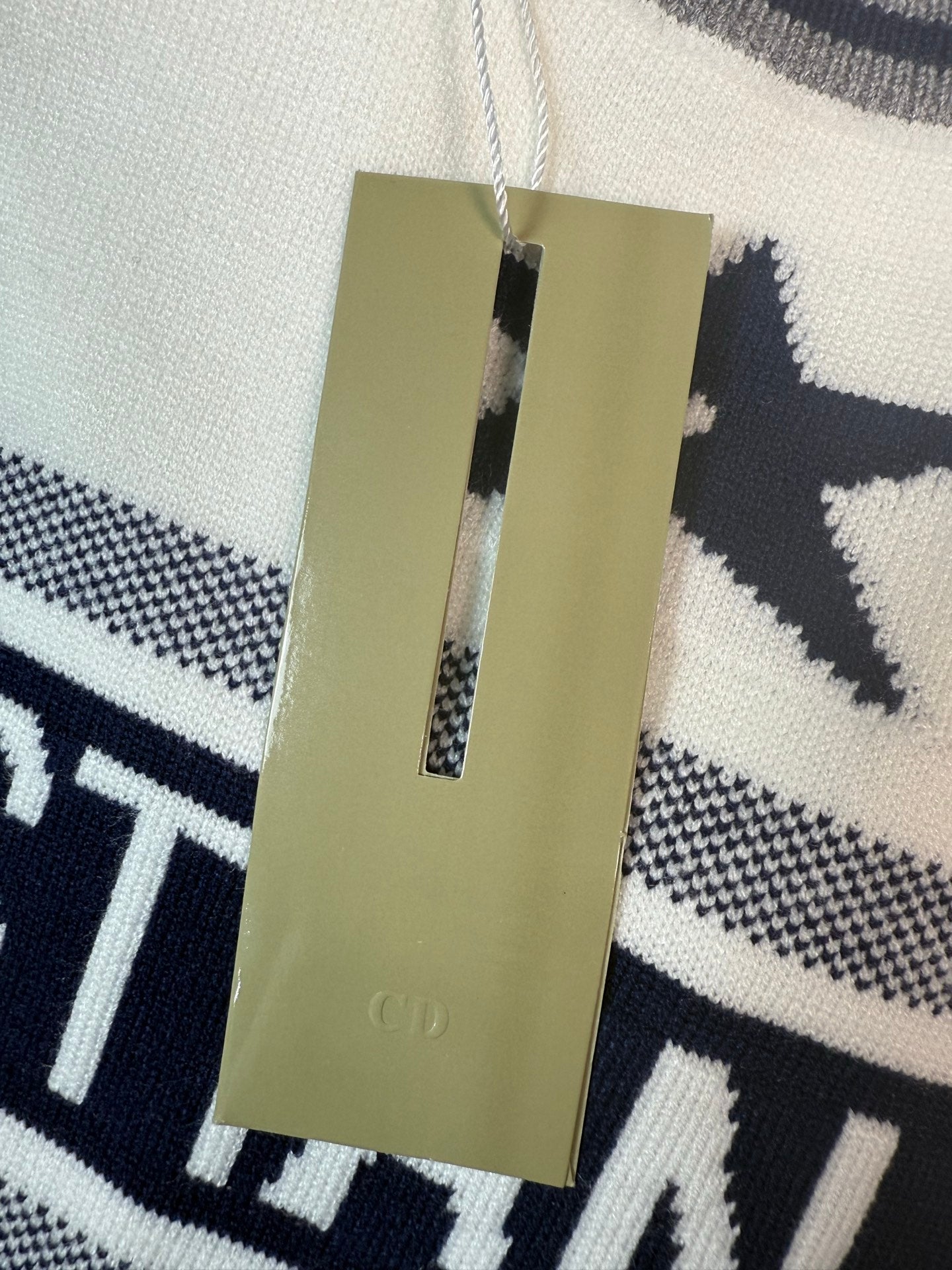 D-Spring Jacquard Knit Logo T-Shirt