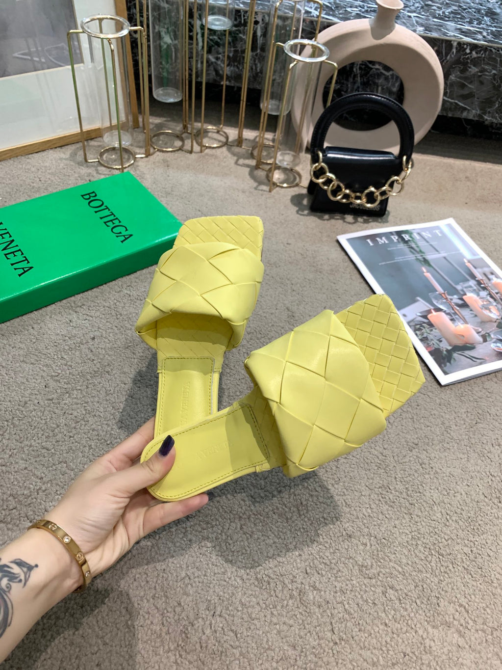 B-Flat woven sandals