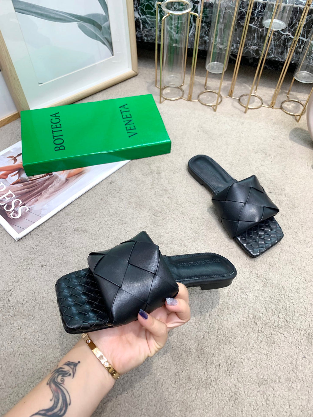 B-Flat woven sandals