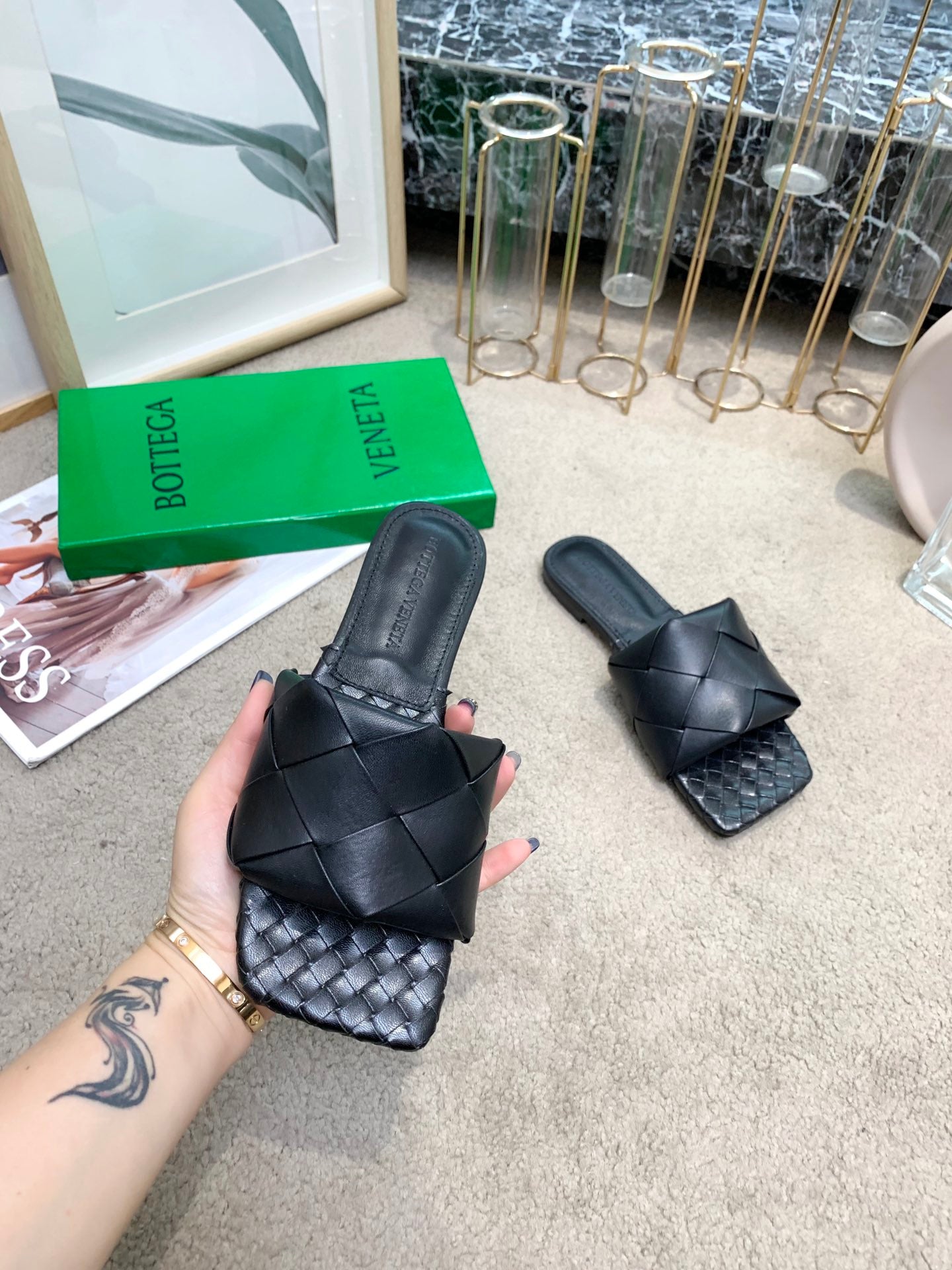 B-Flat woven sandals