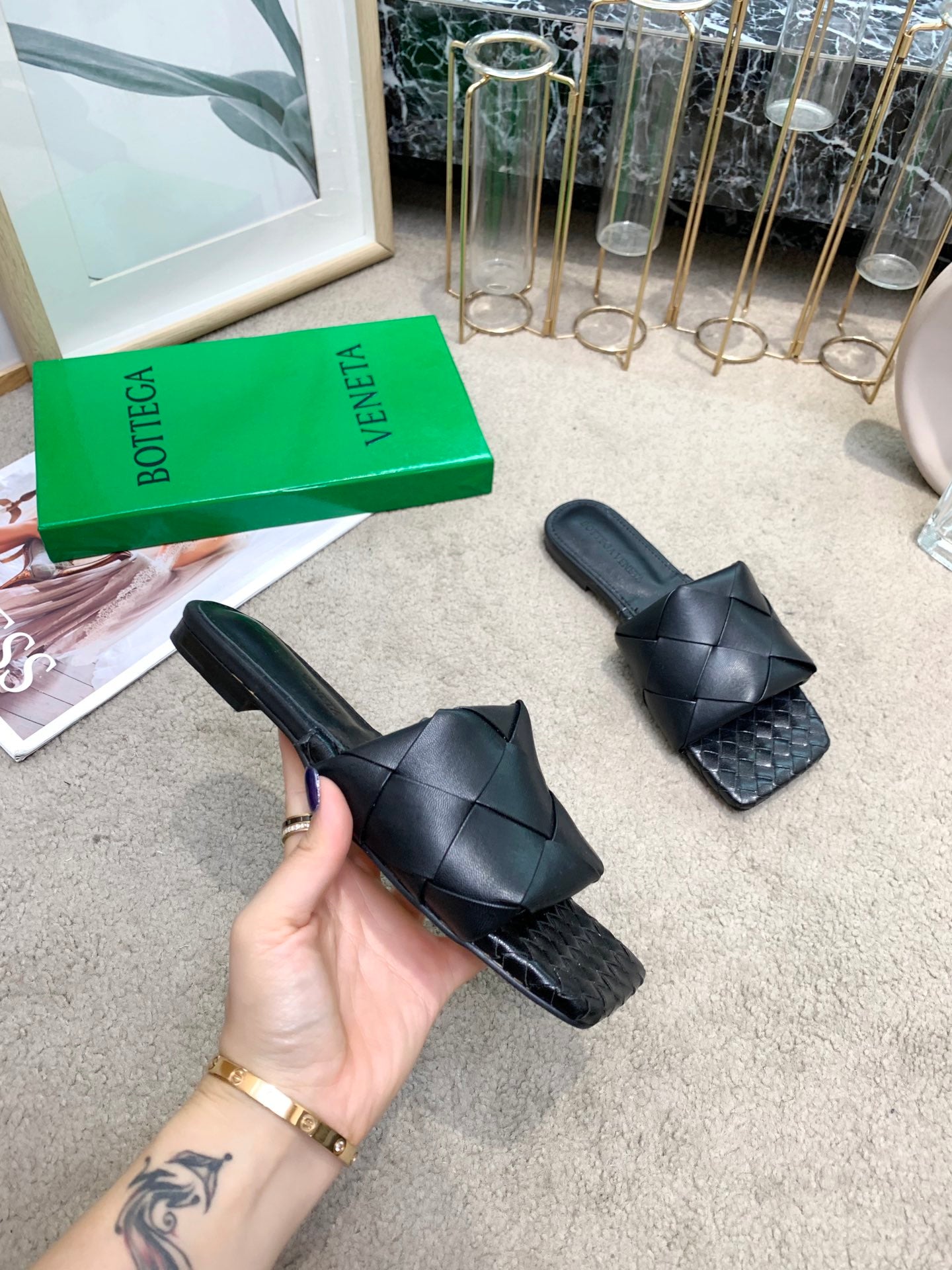 B-Flat woven sandals