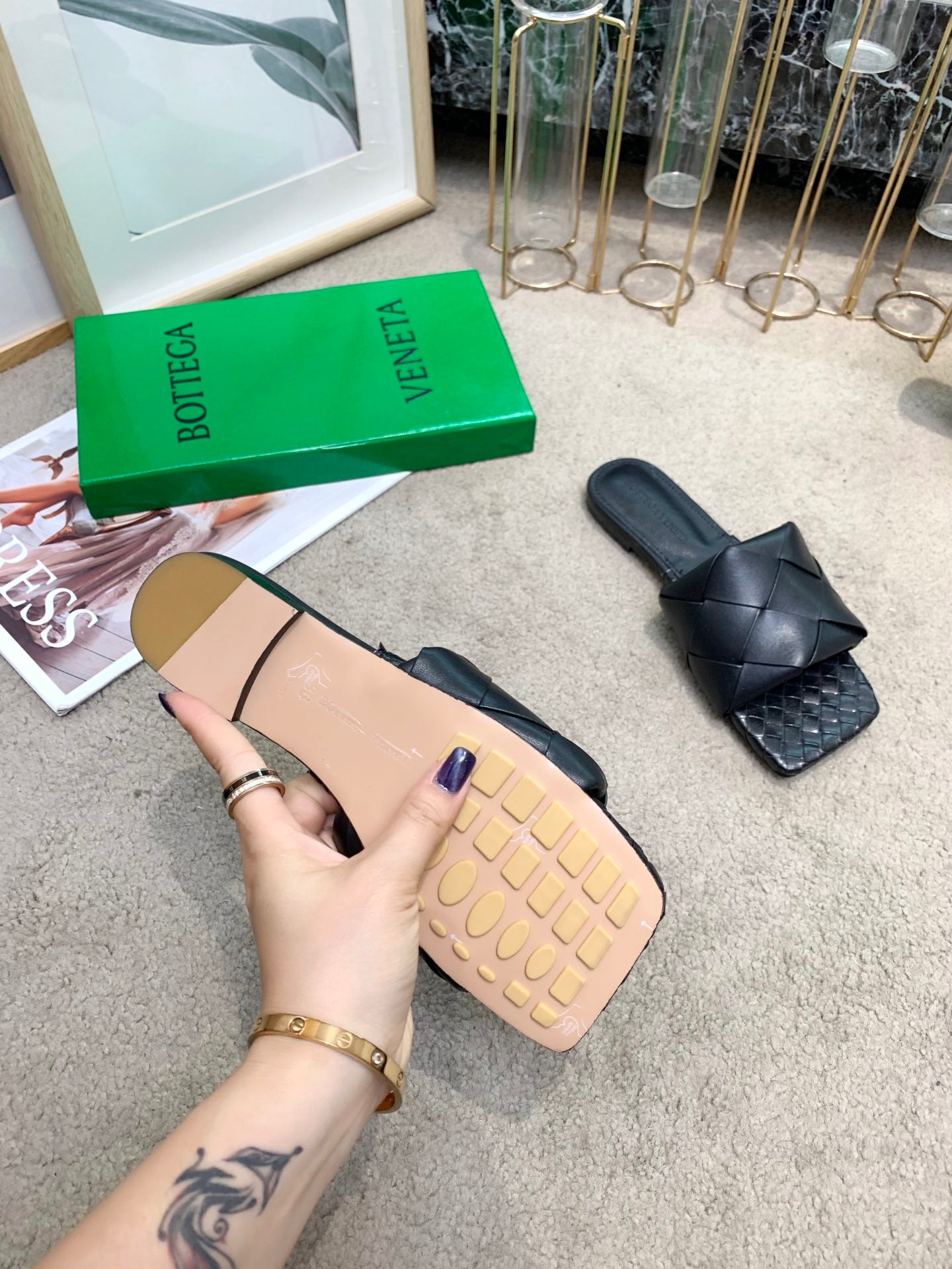 B-Flat woven sandals