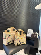 Summer Woven Tote Bag