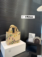 Summer Woven Tote Bag