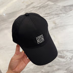 Embroidered Arch-Detail Baseball Cap