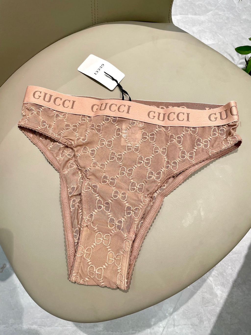 Sheer Mesh Embroidered Bodysuit – Deep V & Lace Detail