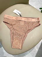 Sheer Mesh Embroidered Bodysuit – Deep V & Lace Detail