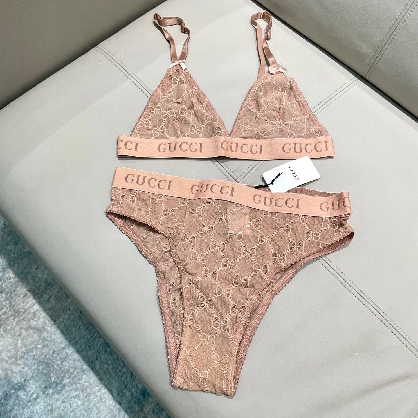 Sheer Mesh Embroidered Bodysuit – Deep V & Lace Detail