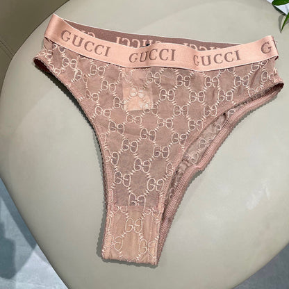 Embroidered Sheer Mesh Bodysuit – Deep V & Lace Detail