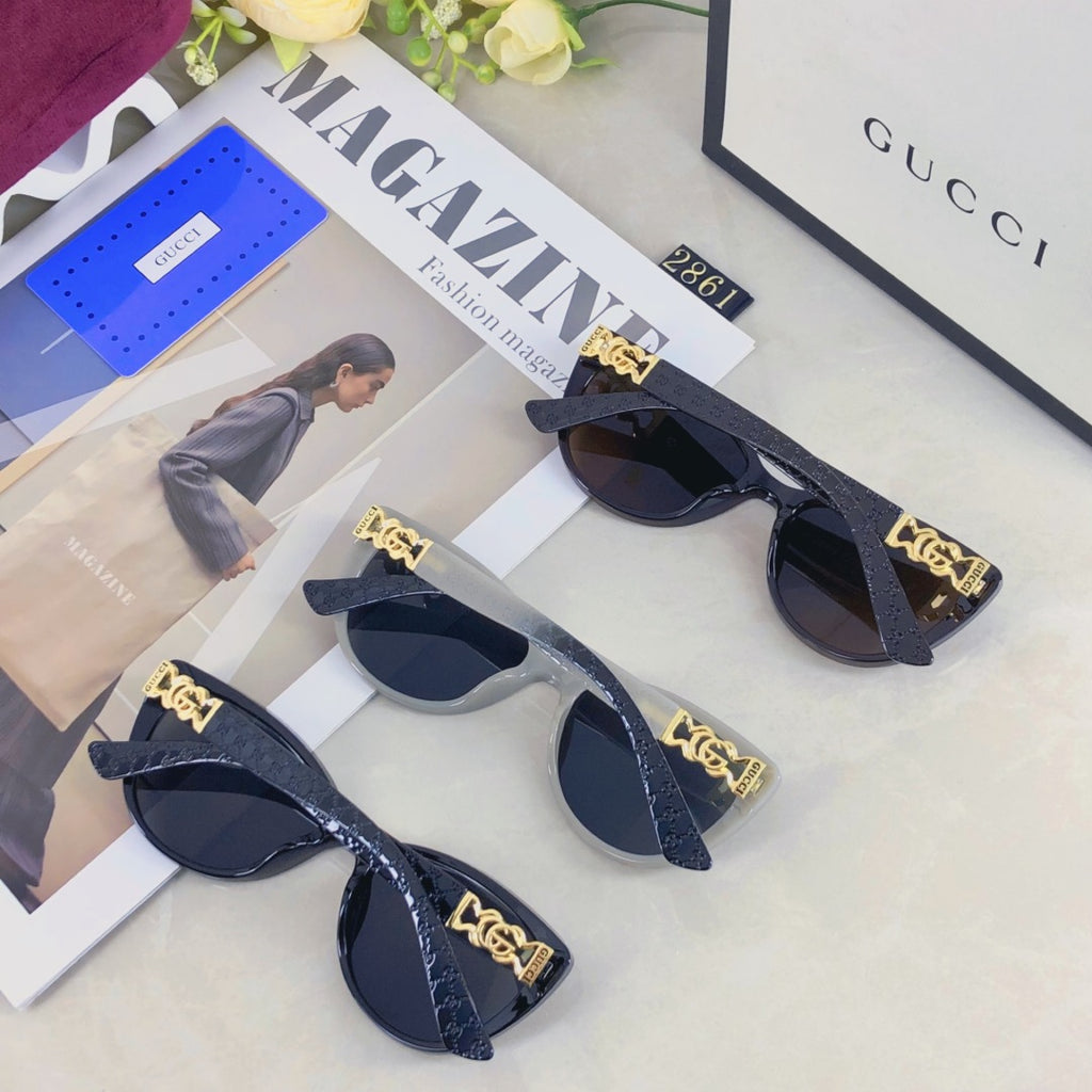 Cat-Eye Oversized Sunglasses – Summer Edition