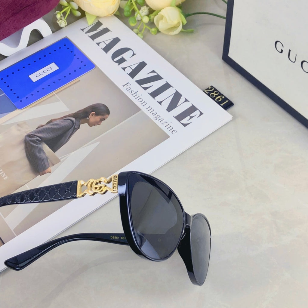 Cat-Eye Oversized Sunglasses – Summer Edition