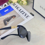 Cat-Eye Oversized Sunglasses – Summer Edition