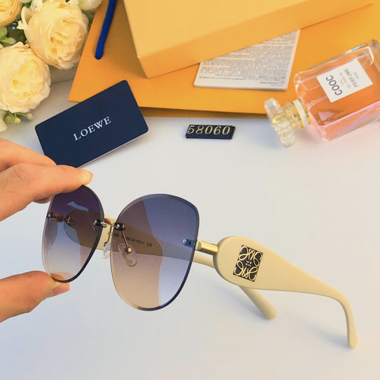 Rimless Cut-Edge Cat-Eye Sunglasses – Trendy &  Elegant