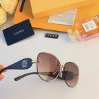 Rimless Cut-Edge Cat-Eye Sunglasses – Trendy &  Elegant