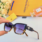 Retro-Chic Square Cat-Eye Sunglasses – Vacation & Everyday Style