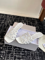 Elegant Summer Slides – Minimalist Leather Comfort