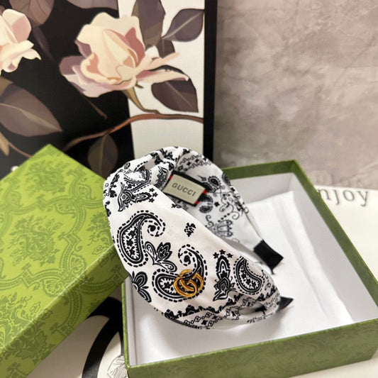 Paisley-Inspired Fashion Headband – Top quality