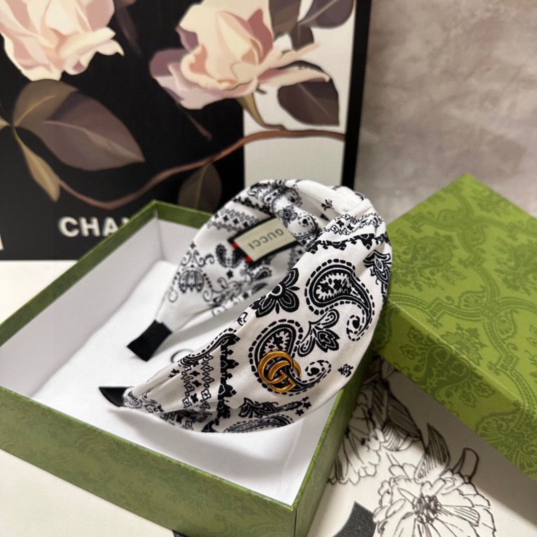 Paisley-Inspired Fashion Headband – Top quality