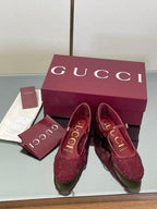 Luxury Crystal Mesh Mary Jane Flats – Early Fall 2025 Collection