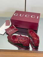 Luxury Crystal Mesh Mary Jane Flats – Early Fall 2025 Collection