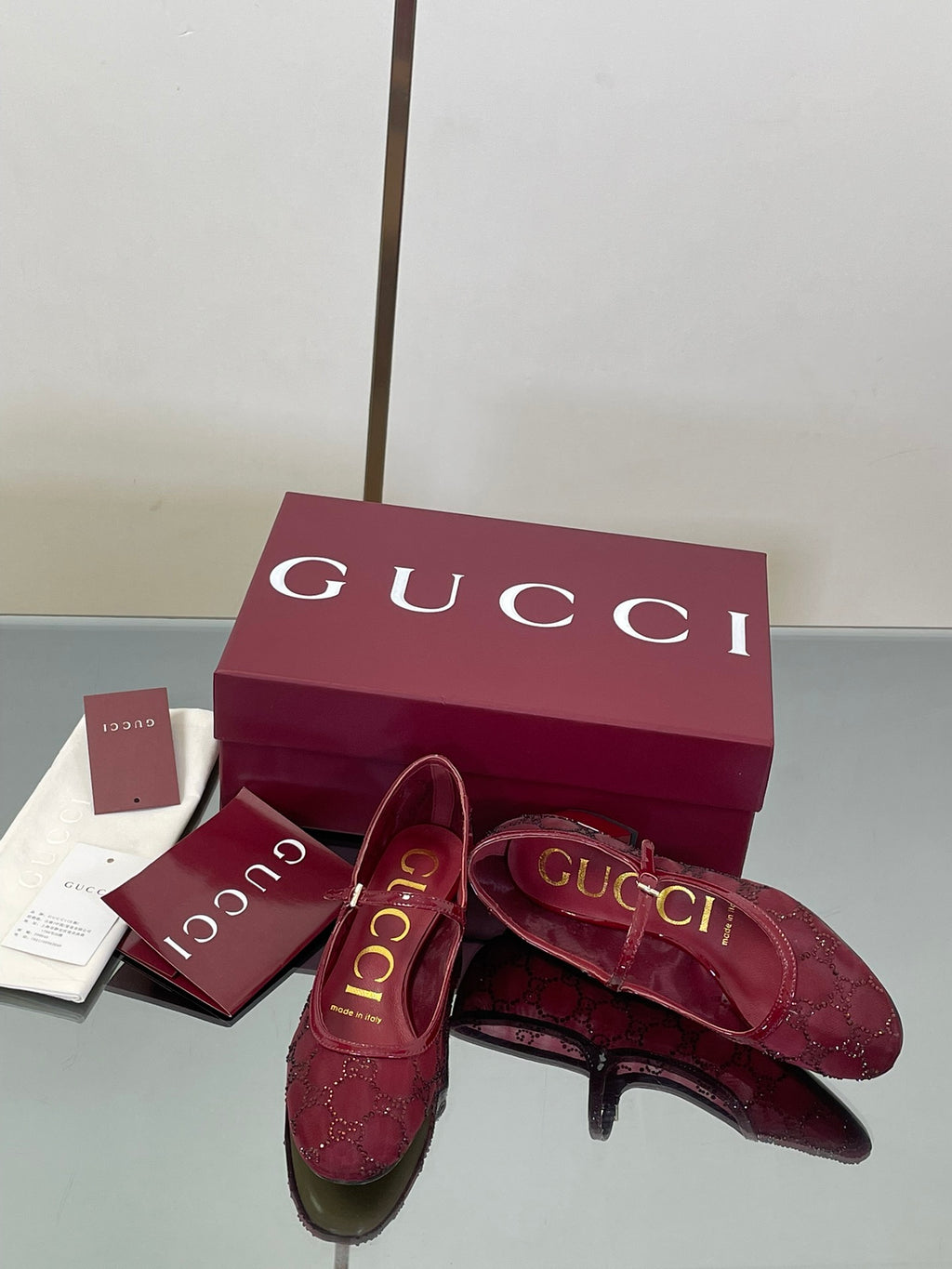 Luxury Crystal Mesh Mary Jane Flats – Early Fall 2025 Collection