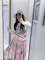 Embroidered Cashmere Knit Sweater  (Premium Quality)