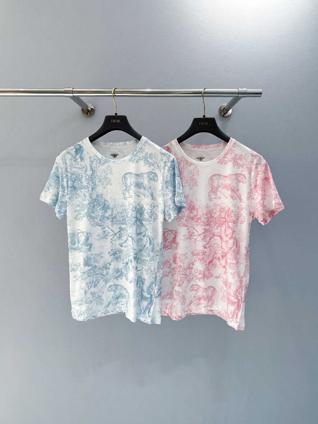 Floral Toile Knit Tee – Limited Edition