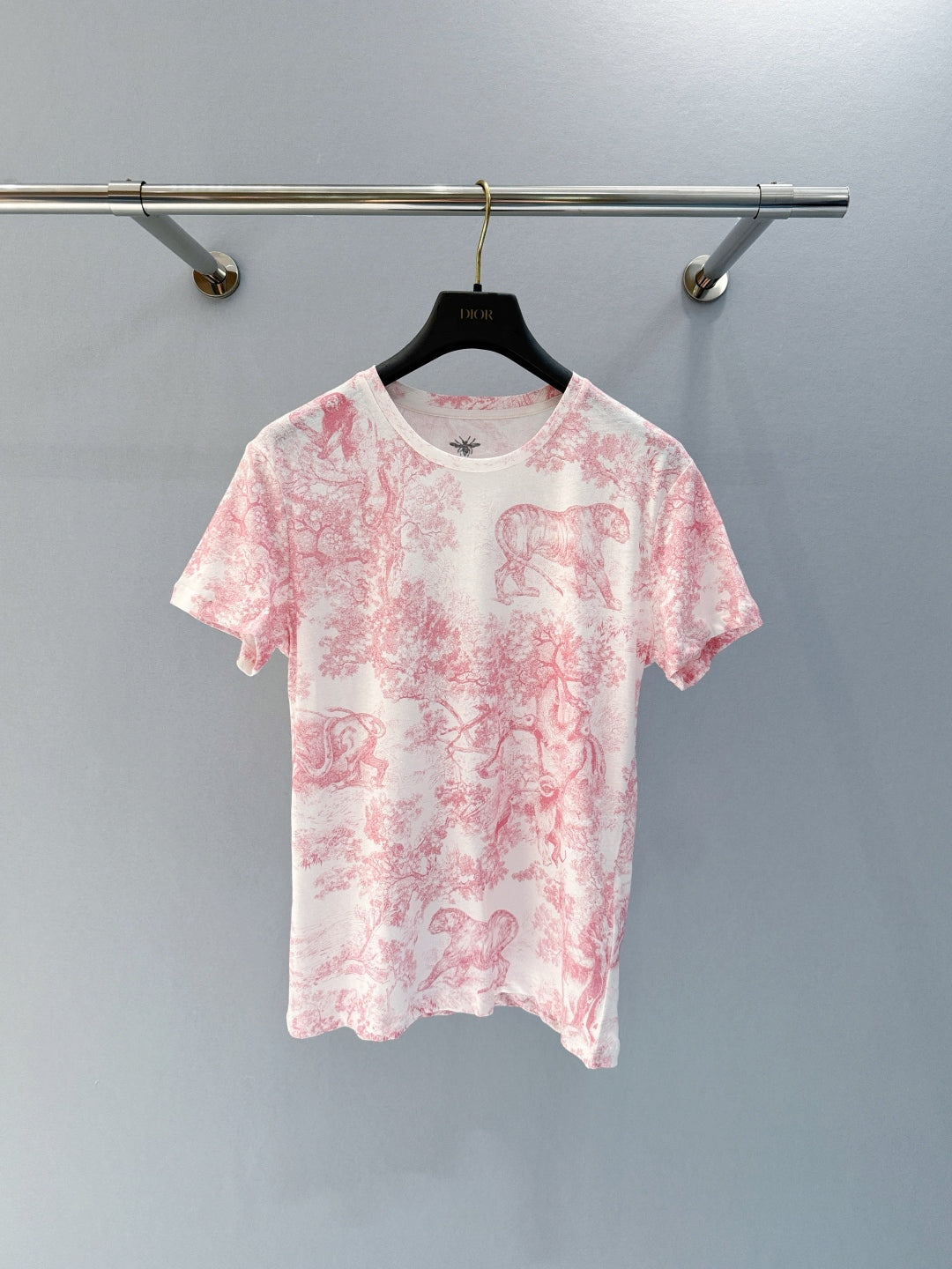 Floral Toile Knit Tee – Limited Edition
