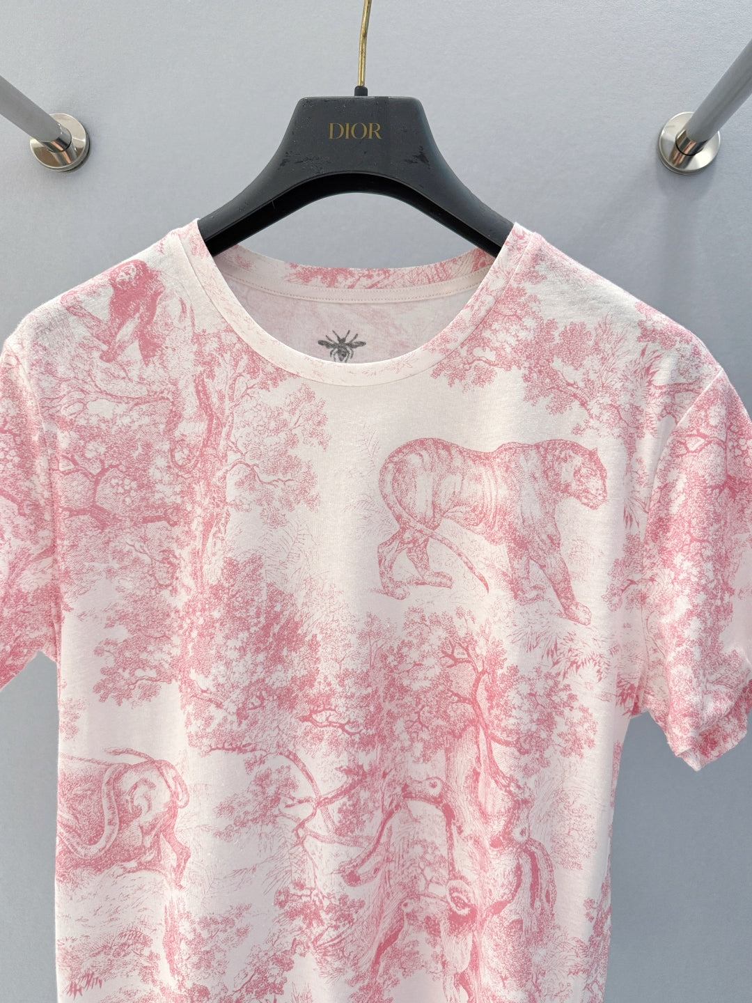 Floral Toile Knit Tee – Limited Edition