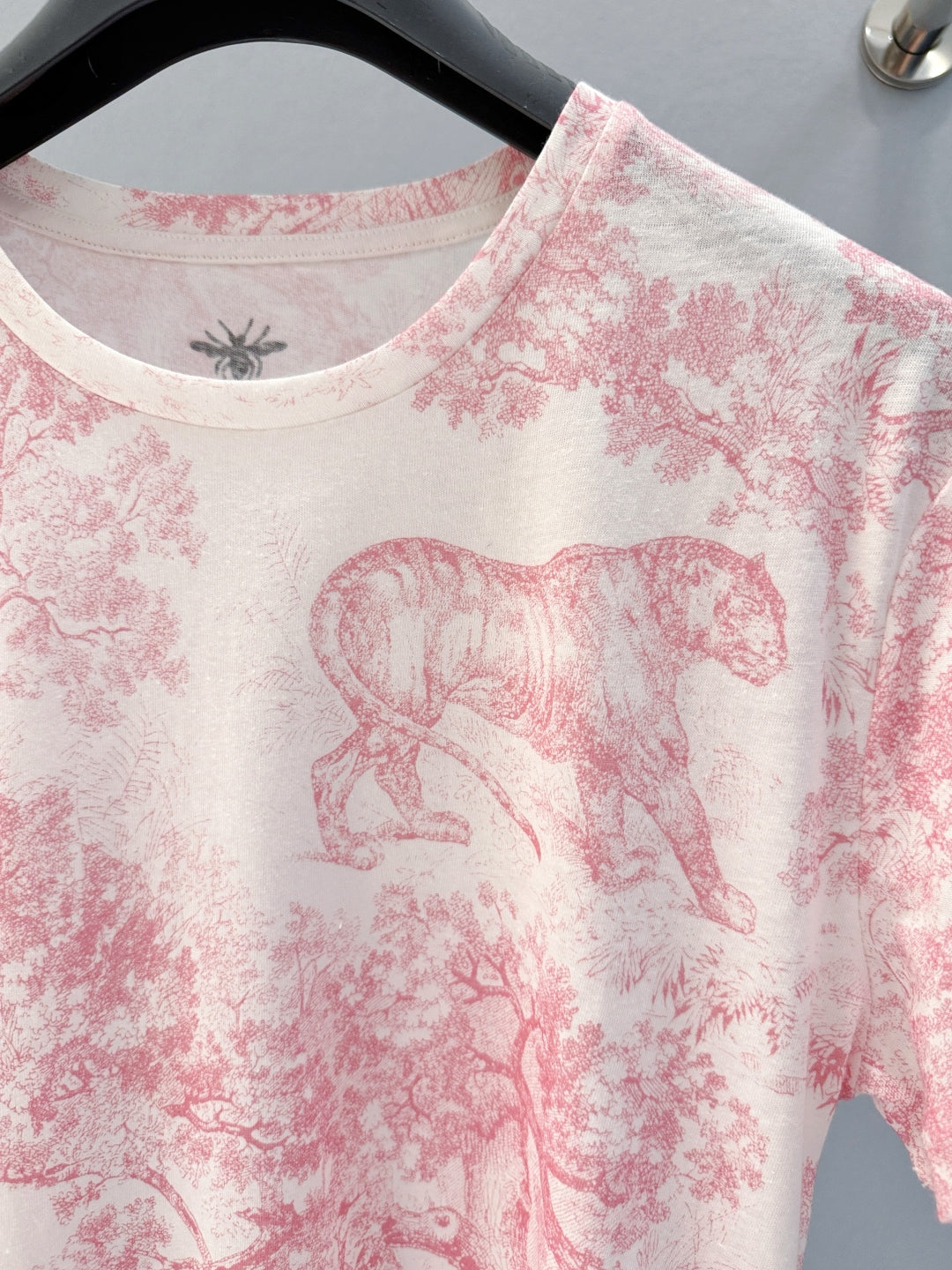 Floral Toile Knit Tee – Limited Edition
