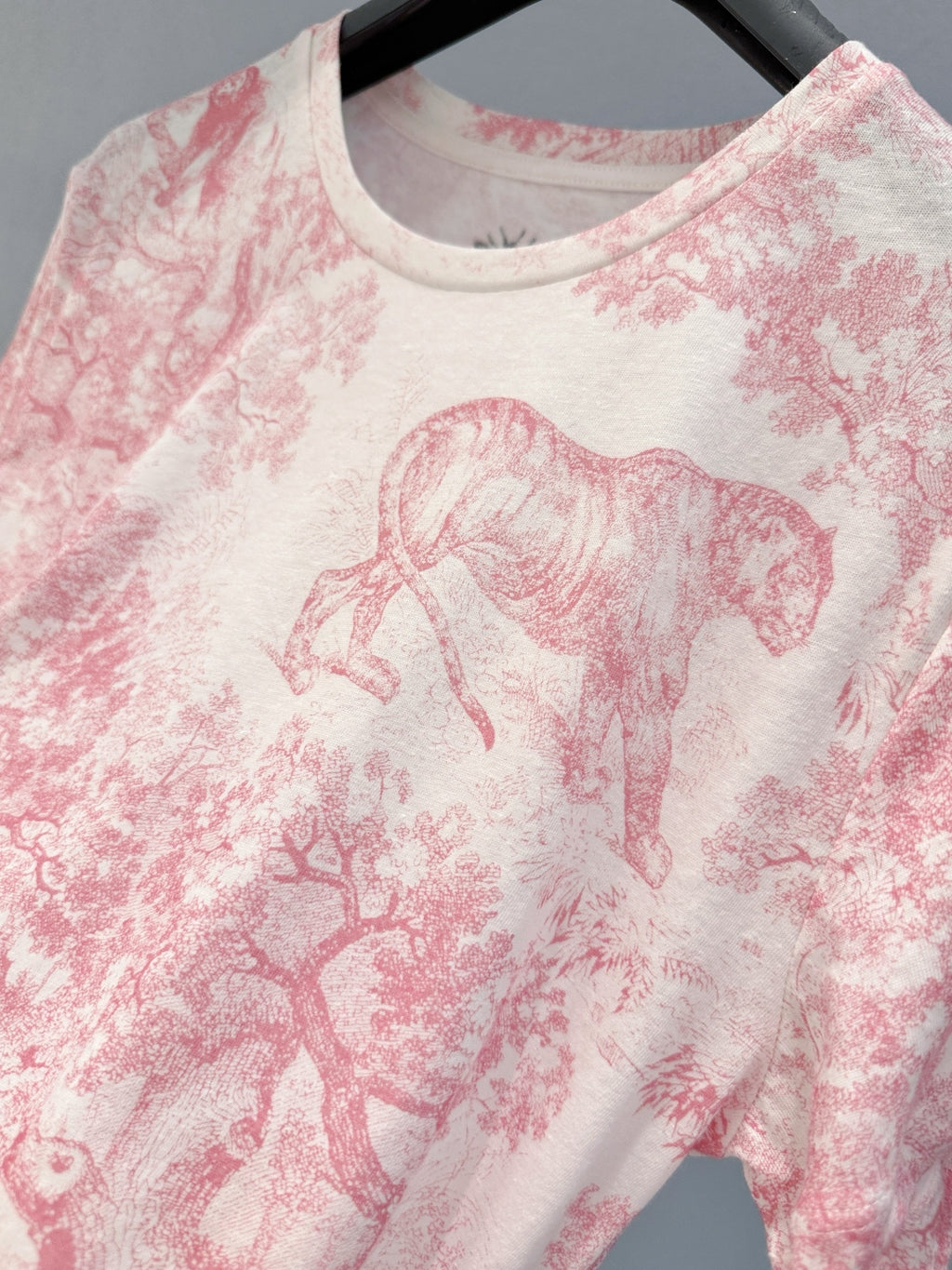 Floral Toile Knit Tee – Limited Edition