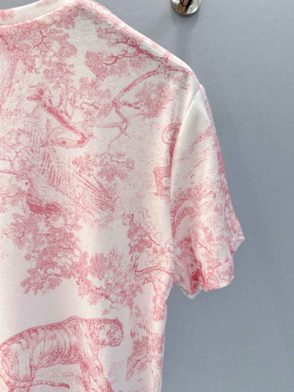 Floral Toile Knit Tee – Limited Edition