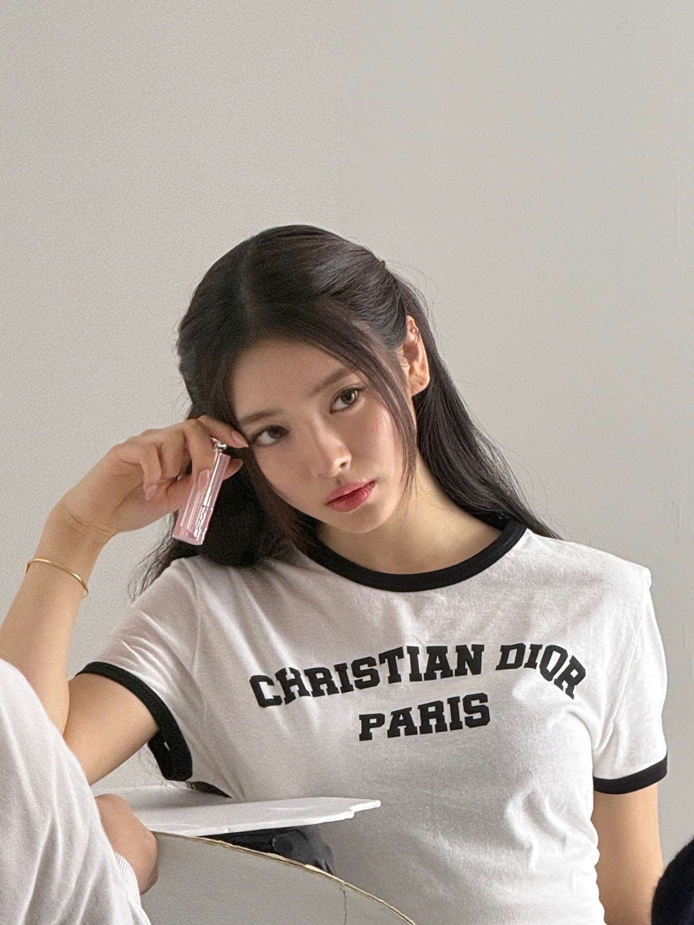 Monochrome Contrast Tee – Premium Edition