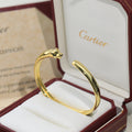 Bold Panther Bangle – No Stone Version