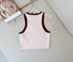 MM Sleeveless Ribbed Crop Top