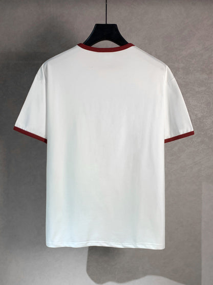 Unisex Velvet Lettering T-Shirt – Oversized Fit