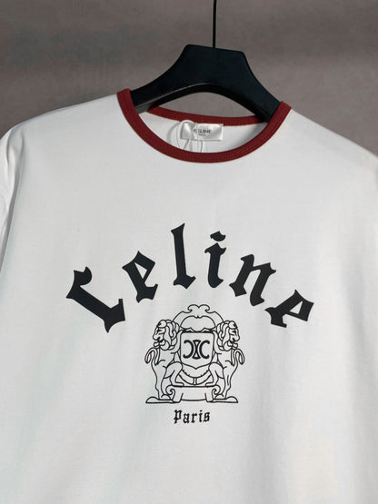 Unisex Velvet Lettering T-Shirt – Oversized Fit