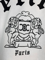 Unisex Velvet Lettering T-Shirt – Oversized Fit